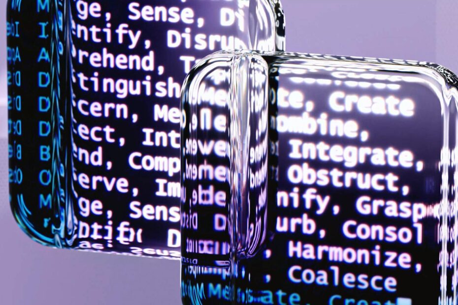 An artist’s illustration of artificial intelligence (AI). This illustration depicts language models which generate text.